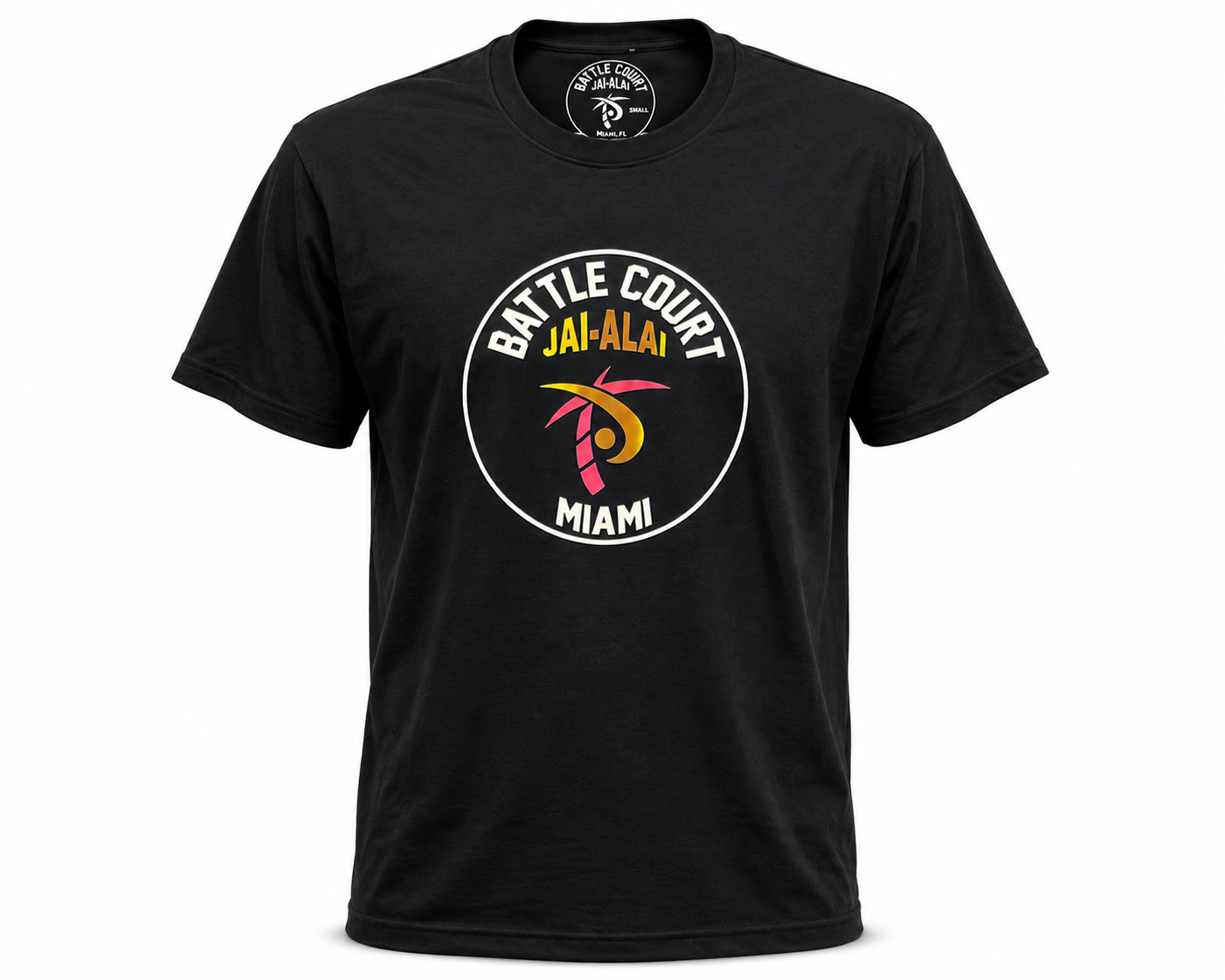 Cotton - Battle Court Logo Tee